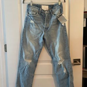 Mother Denim: Tom Cat distress